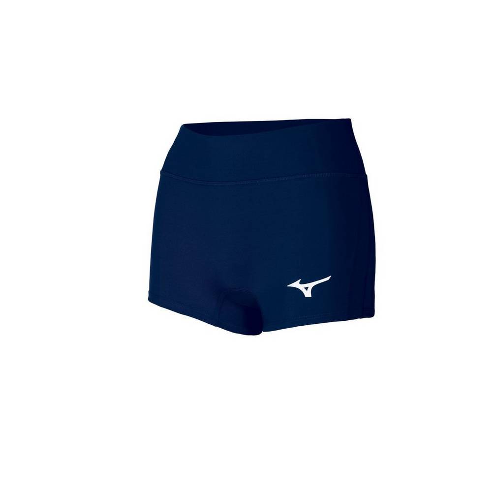 Womens Mizuno Apex 2.5" Inseam Volleyball Shorts Navy Philippines (VFGTYP152)